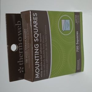 3/$15 Thermoweb Mounting Squares 750 Acid Free 000943038726